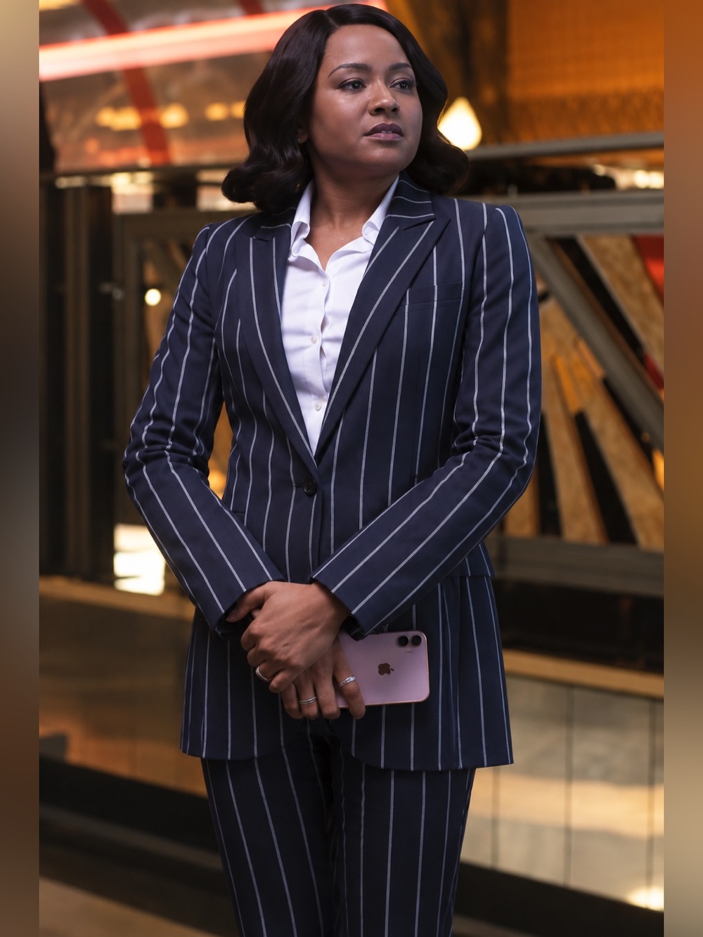 Derek Lam 10 Crosby Pinstripe Blazer Size 00 Like New